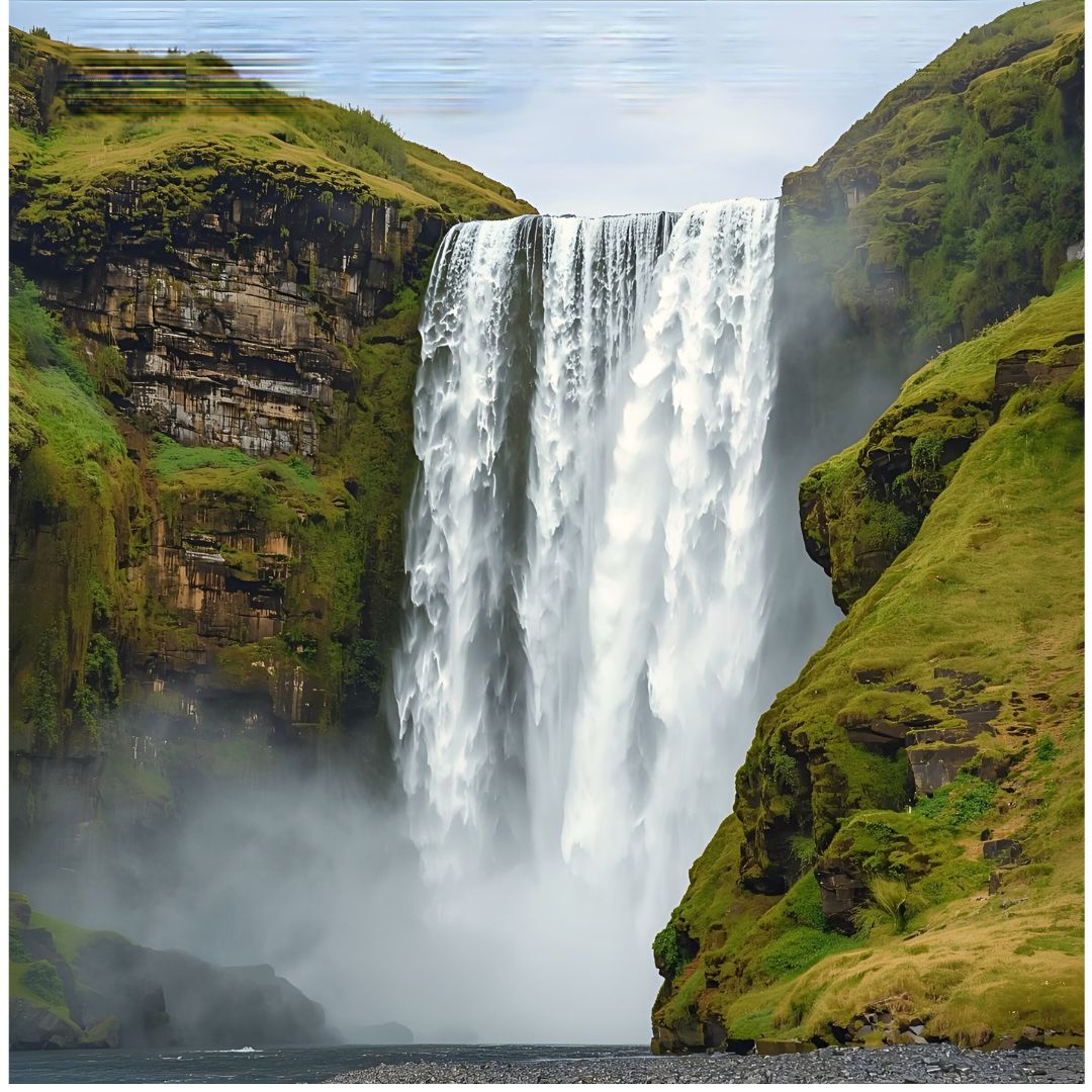 Wasserfall-Powertage